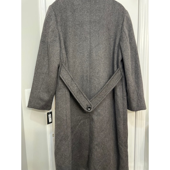 KENNETH COLE WOOL BLEND PLUS SIZE WALKING COAT - Picture 2 of 4
